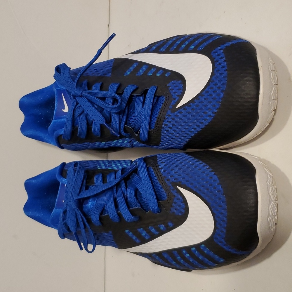 Nike Blue and Black hyperlive Athletic Shoes